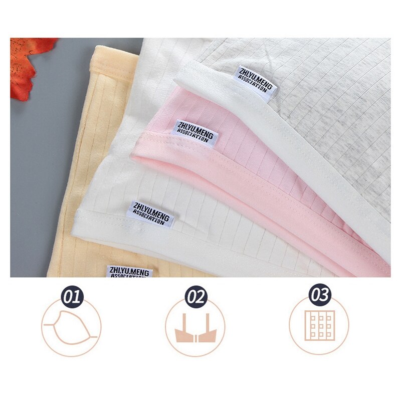 Top sem alças para meninas adolescentes roupa interior invisível para meninas adolescentes lingerie de verão sutiã invisível bandeau