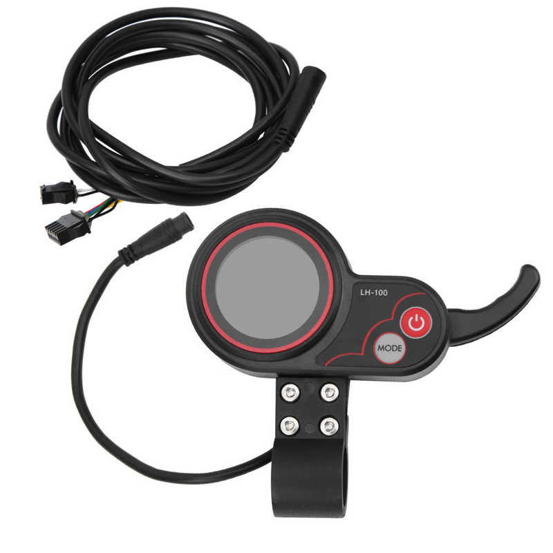 E-bike Motor Display Thumb Throttle 2in1 Speedometer Manual Control Panel Or E-Bike Controller Set For Electric Bike Scooter