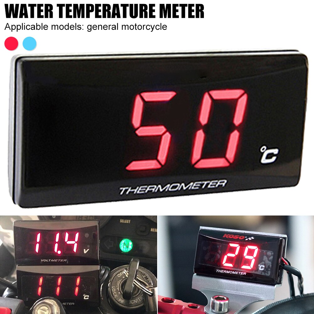 KOSO Moto thermomètre pour 0 ~ 120 degrés Centigra – Grandado