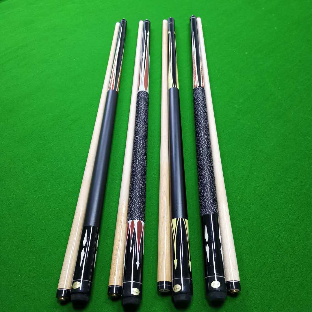 American Pool Table Big Head Rod Nine-ball Member Rod Chinese Style Black Eighty Six Color Cue Stick Billiards Supplies