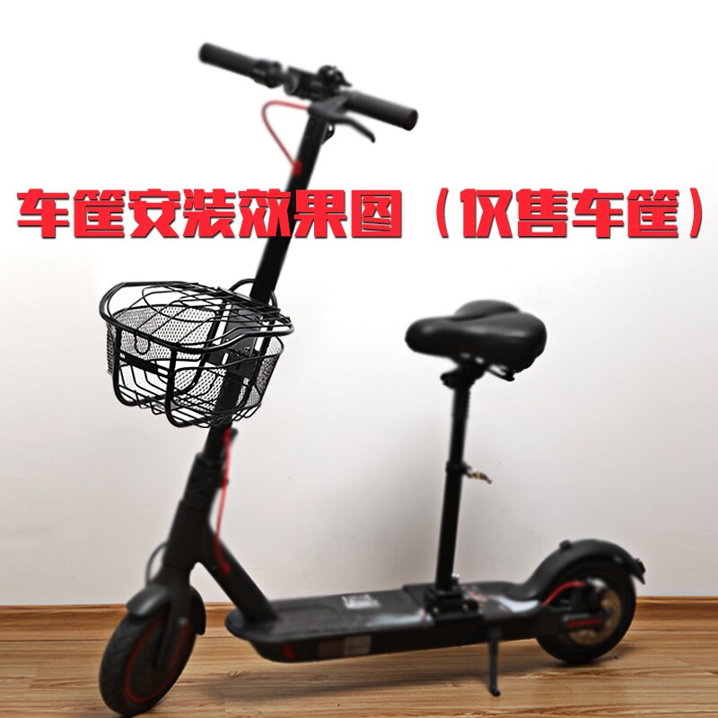 Elektrische Rolle Vorderen Korb Gemüse Korb Verdickt Korb Große Kapazität Elektrische Fahrzeug Vorderseite Korb