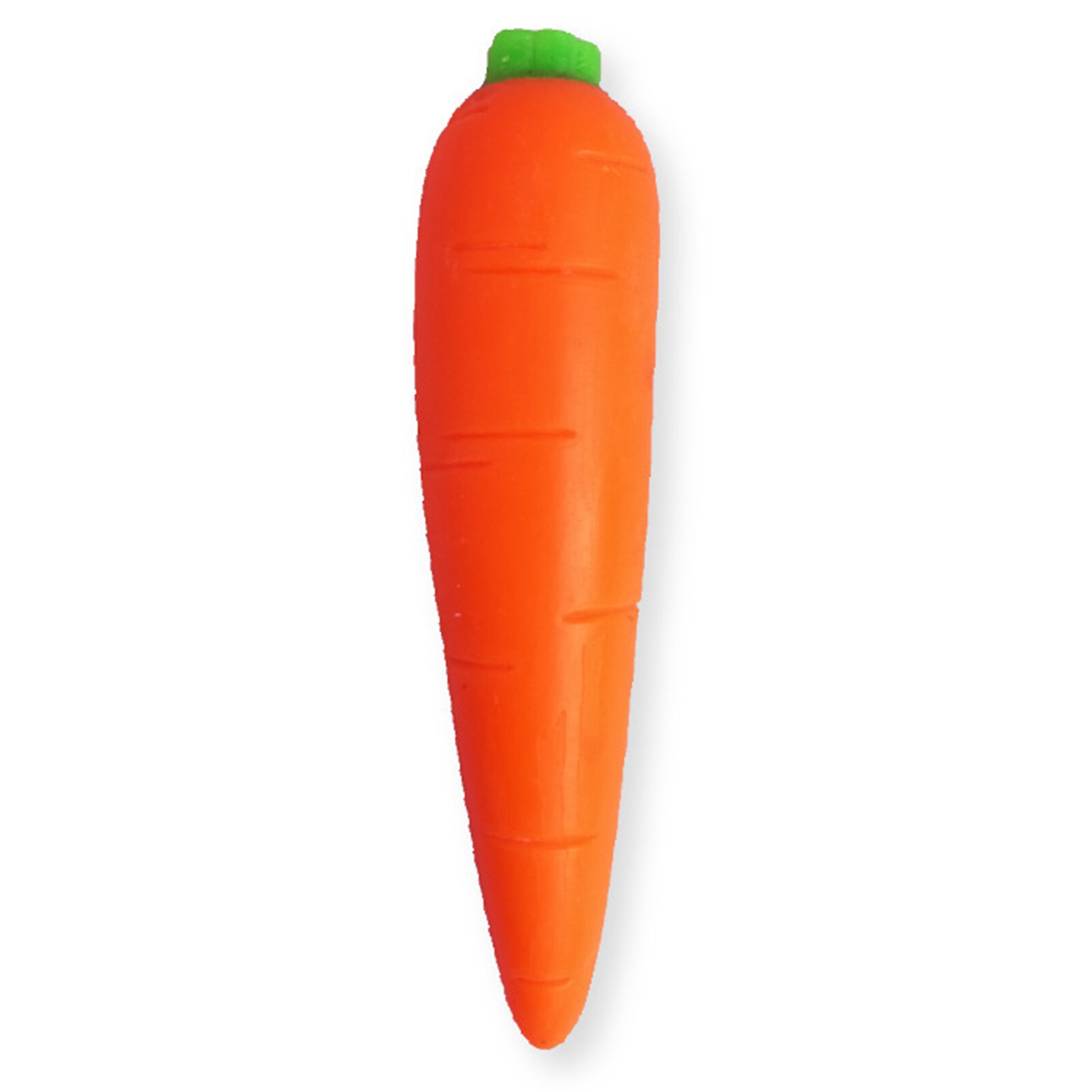 Stretchy Banana and Carrot Stress-Relief Toys Fidget Toys Stretchy Glue-Sand Filled Rubber Banana and Carrot Sensory Toys: Stretchy Carrot Toy