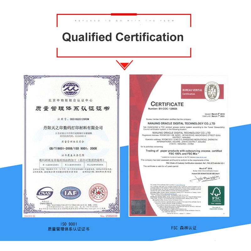 Photo Paper 3R,4R,5R,A3,A4,A5,A6 100 Sheets High Glossy Printer Photographic Paper Printing for Inkjet Printers Office Supplies