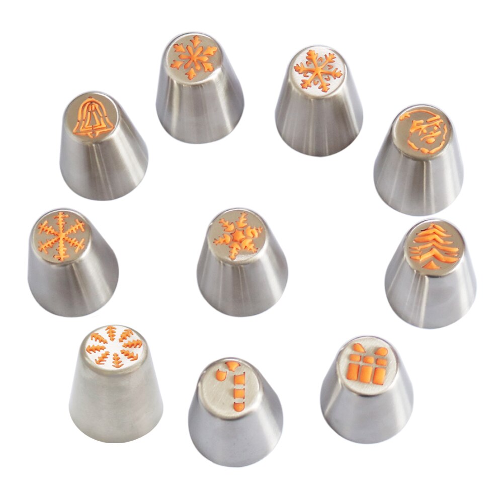 Fruit Cook Cutter & Pastry Nozzles Decorating Nozzle Icing Bake Tools
