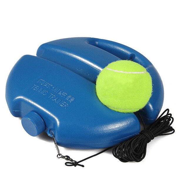 Herramienta de entrenamiento de tenis para ejercicio, pelota multifunción deportiva, pelota de rebote para autoestudio, dispositivo de entrenamiento libre: A