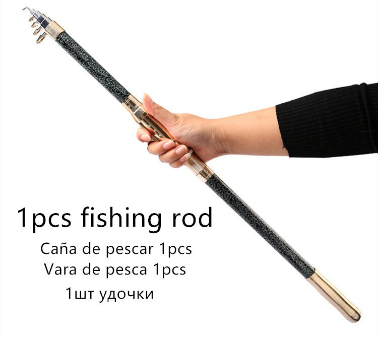 Canne à Pêche Télescopique Automatique 2,1-2,7 M - Action Rapide, Dureté Dure, Neuve