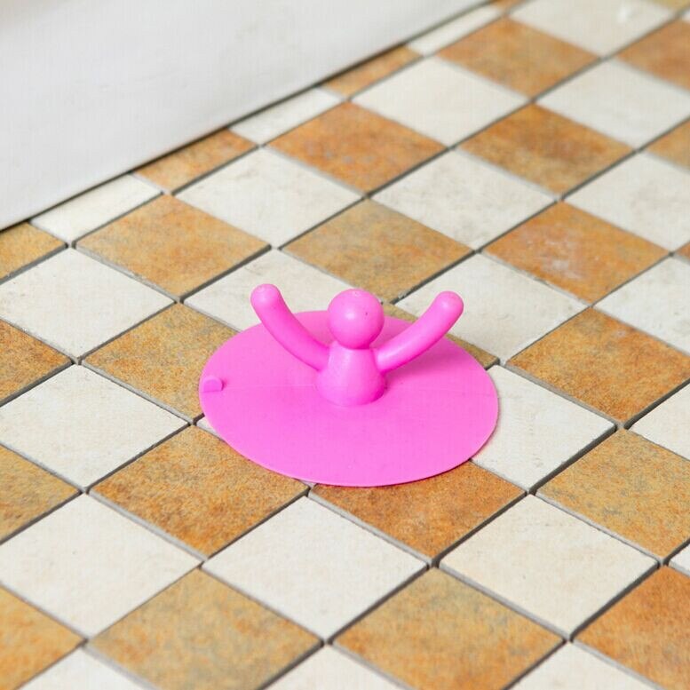 Small partners Washroom Products Hand Shape Sink Plug Water Rubber Sink Bathtub Stopper Tapon Fregadero Cup lid