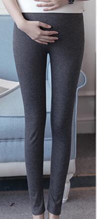 Vår bomull gravid legging graviditetskläder höst kvinnor byxor för gravida leggings gravidkläder: 4 / M