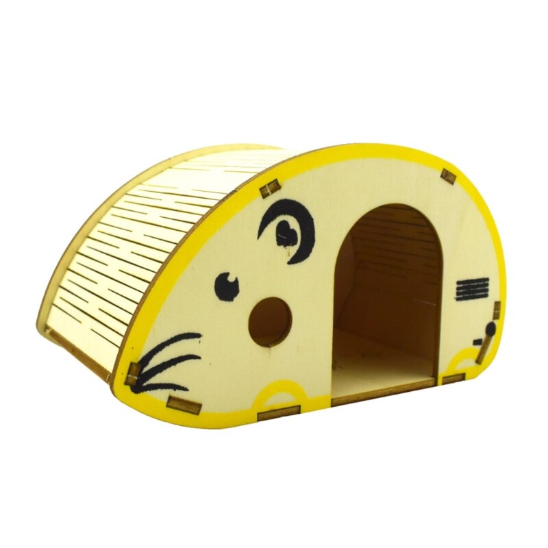 Rat Hamster Villa Nid Lit de Couchage Maison Échelle D'escalade BRICOLAGE Assembler Écrou N7MD: M