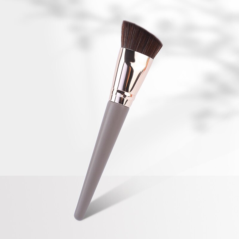 HMQ-brocha Kabuki de contorno , la mejor brocha para base de maquillaje, brochas de maquillaje rápidas, herramientas esenciales de belleza: C