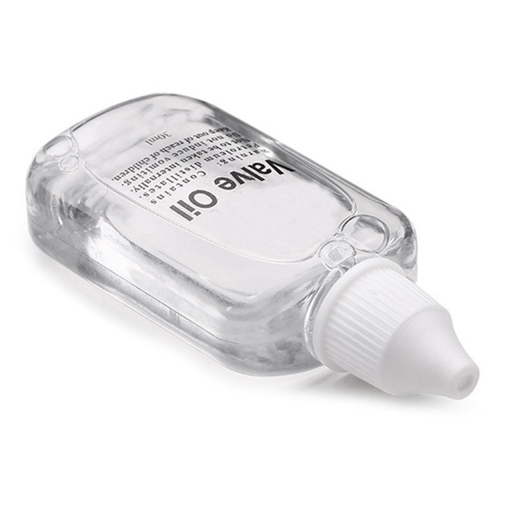 Válvula de lubricación de 30ml, piezas de interruptor suave de aceite para saxofón, clarinete, flauta, trompeta, cuerno de latón, accesorios de instrumentos