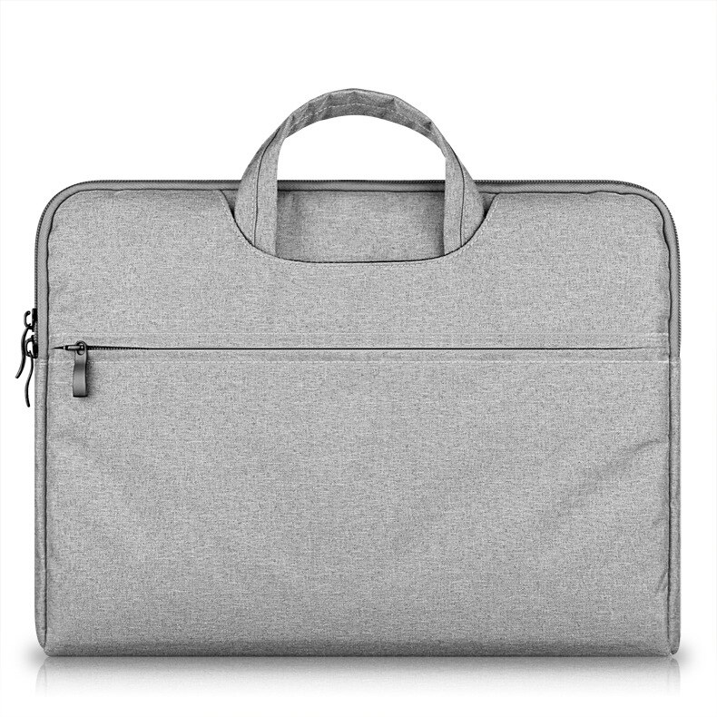 Toepasbare laptoptas draagbare documenten mannen en vrouwen 12 air 13 pro 15.6 liner 16 business 14- inch spot: Grijs