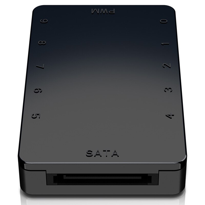 1 to 10 4PIN SATA PWM CPU Cooler Case Cooling Fan Cable Hub Splitter Adapter net Adsorption