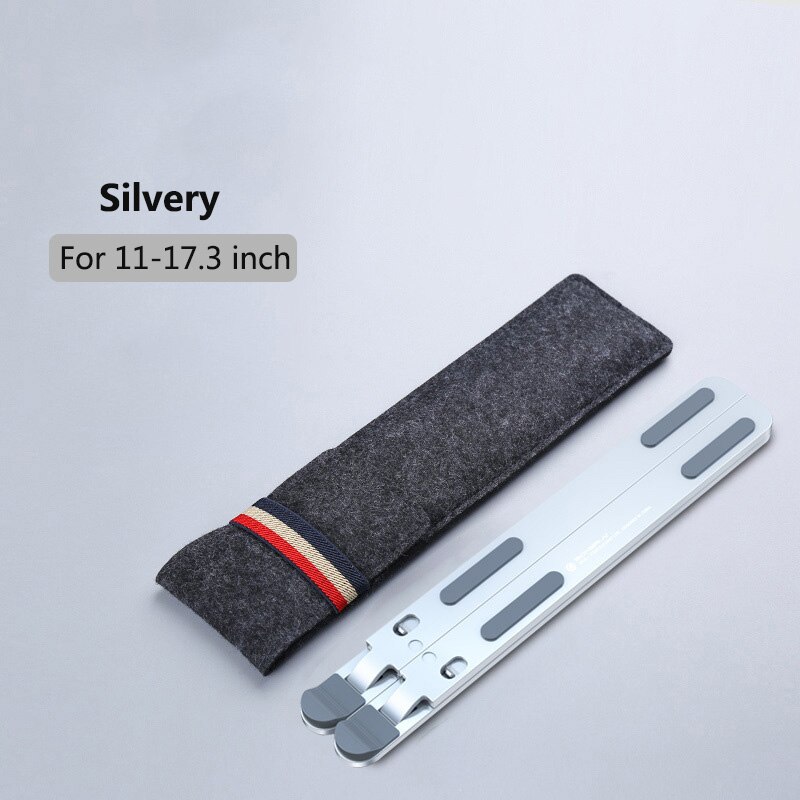 Soporte de ajuste de 8 niveles para MacBook Pro Air 13 15 16, soporte plegable de escritorio de aleación de aluminio para iPad Pro 12,9