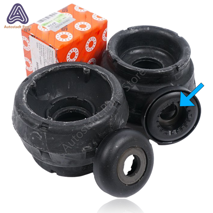 Front Shock Absorber Top Rubber Bearing For A1 A3 TT Bora Golf Jetta 4 Polo Beetle Fabia Octavia 180412331 1J0412249 6R0412249: GRAY