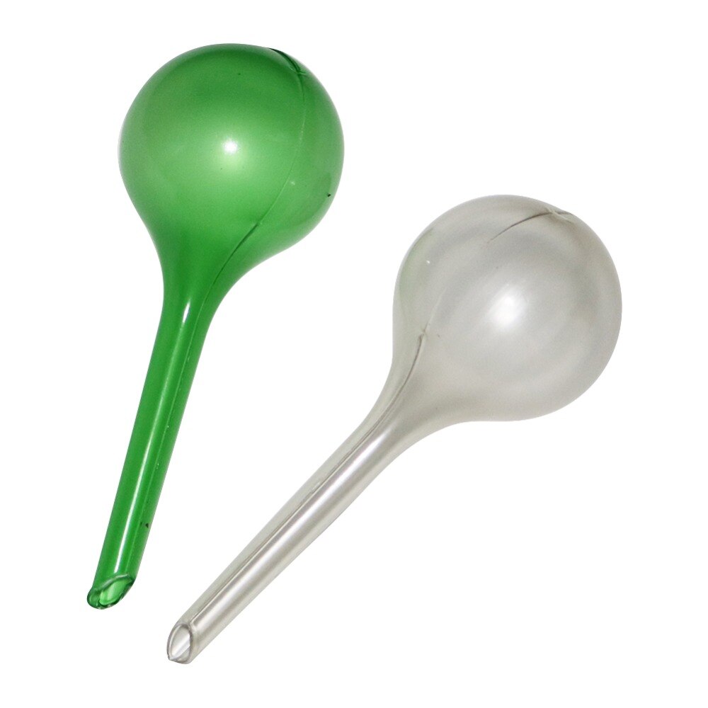 Plant Self Watering Bulb Shape Waterer PVC Automatic Watering Device Garden Pot Planter Cans Lazy Watering Dripper 1 Pc