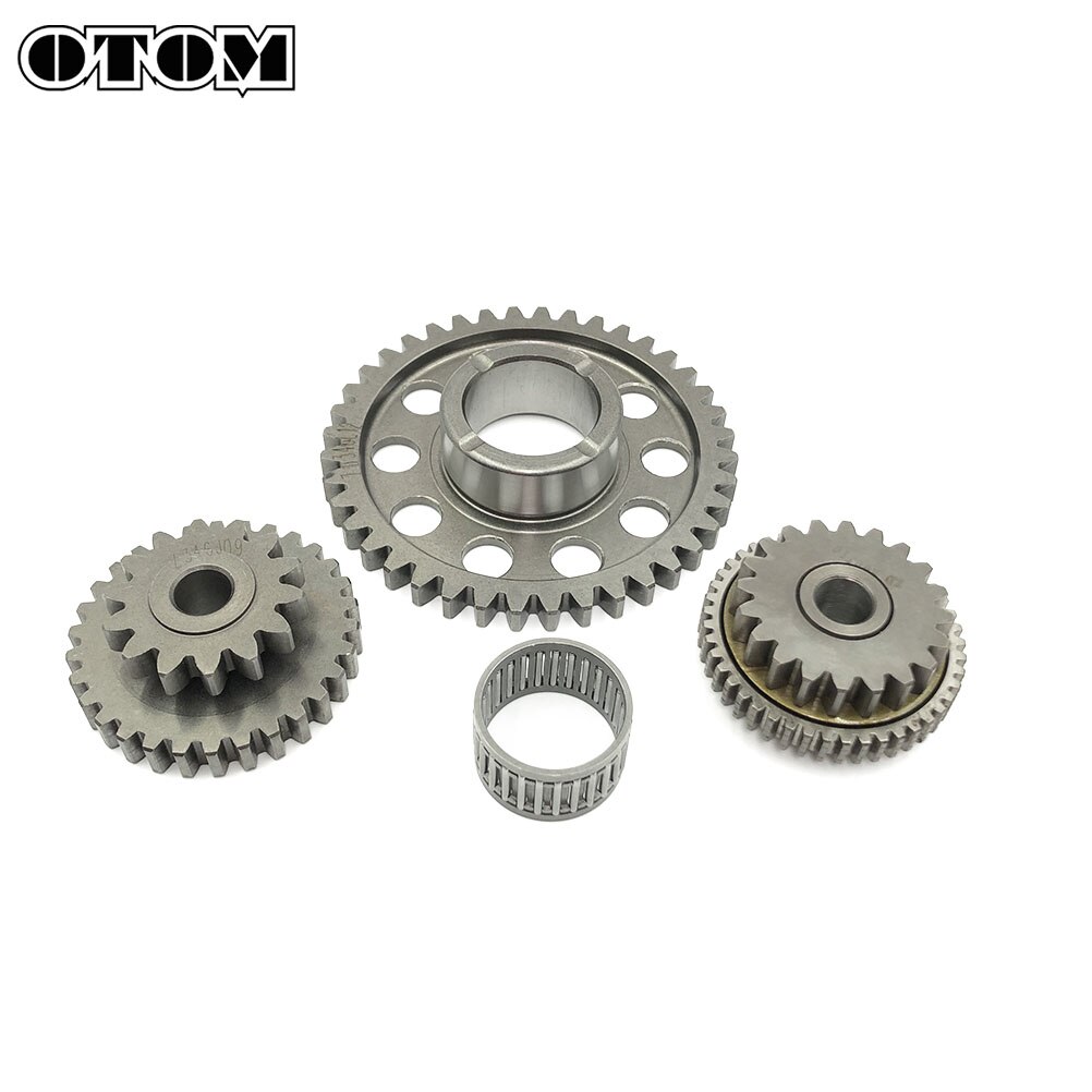 OTOM-accesorios para motocicleta, embrague de arranque de disco, rodamiento de aguja de doble engranaje para ZONGSHEN 450cc NC450, piezas de motor