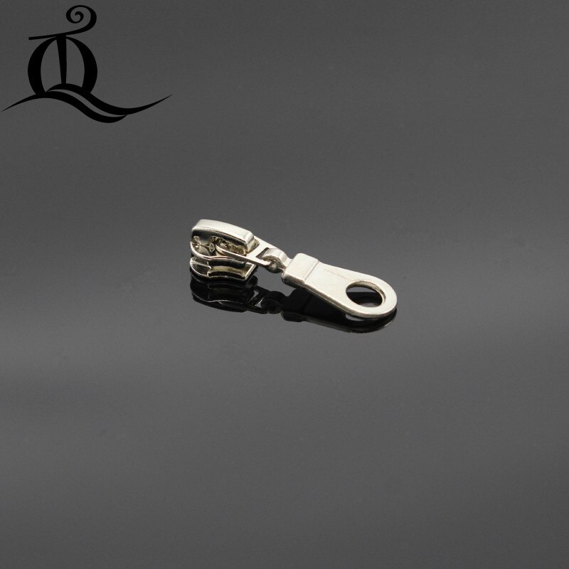 5 stücke 3 # mix perle zipper reparatur kits zipper pull Metall zipper slider,zipper kopf, Kleid, tasche und koffer zubehör, kleidung, b: 4