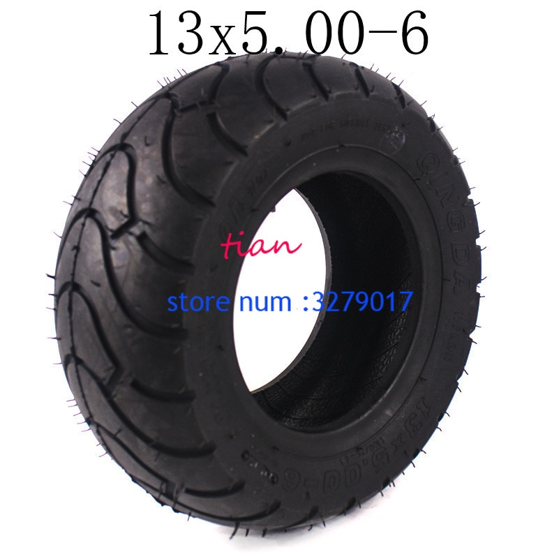 Goede 13x5. 00-6 Tubeless band MINI POCKET Scooter GO KART MINI ATV BIKE 6 Inch Wheel Tyre