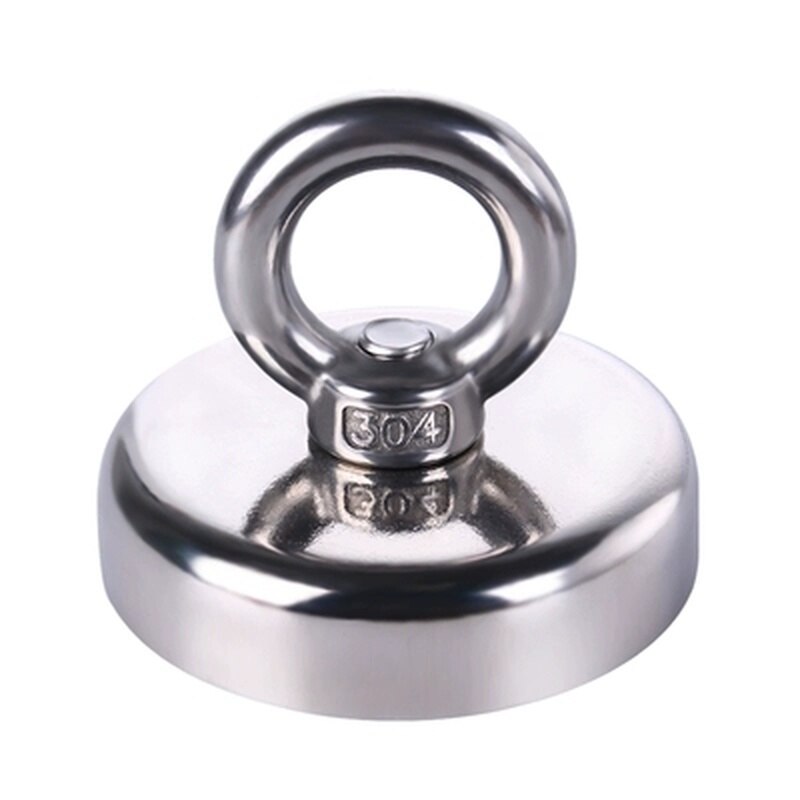 Super strong powerful Circular Ring Neodymium magnet permanent magnetic Lifting tool Salvage Suction cup Industrial Magnet