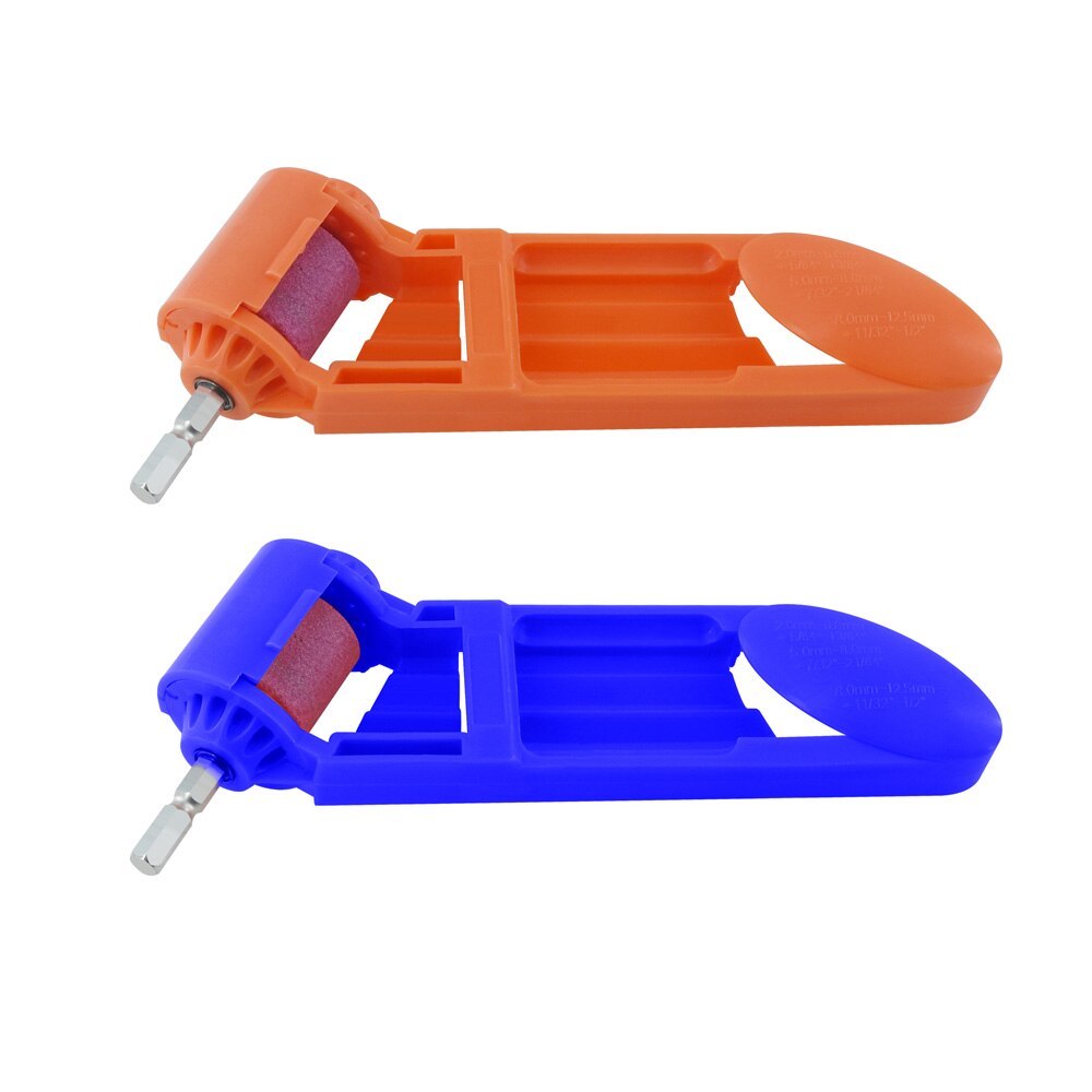 2.0-12.5Mm Draagbare Boor Slijper 1 Set Korund Slijpschijf Bit Tool Twist Boor Slijpen Machine
