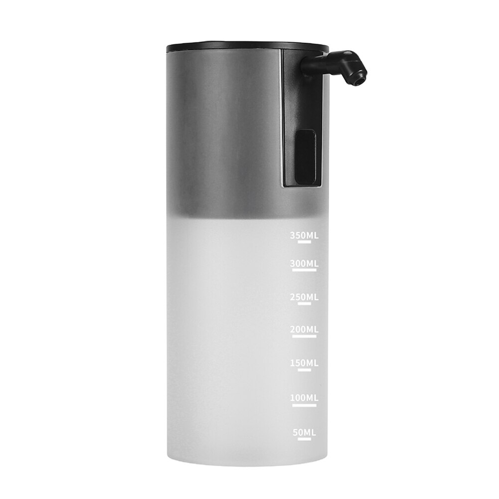 Touchless Automatic Sensor Soap Dispenser USB Charging Home Bathroom Smart Washing Hand Sanitizer Machine Liquid Soap Dispenser: black