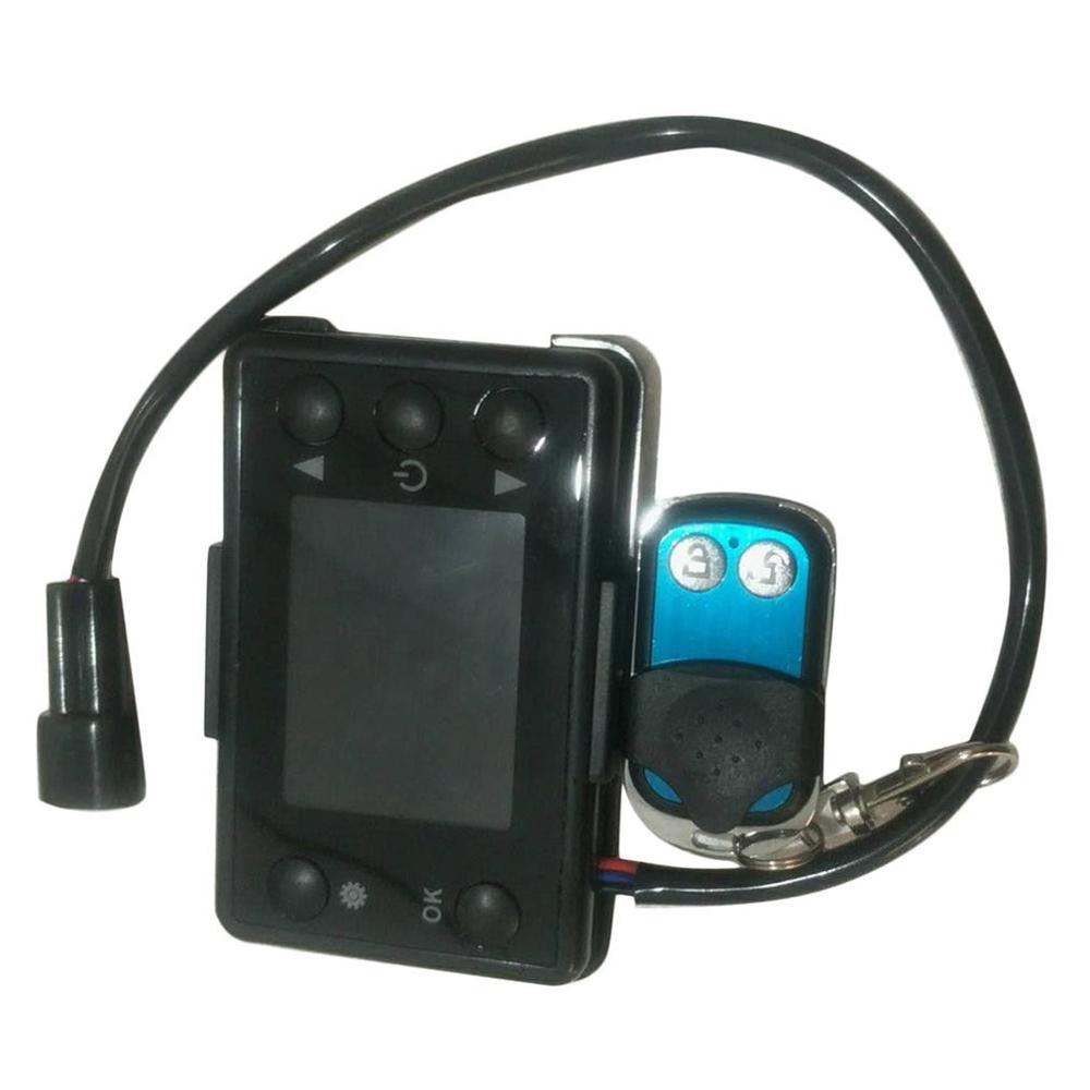 Universal til bil spor luftvarmer 12v/24v 3/5kw lcd monitor parkeringsvarmer switch bil opvarmning enhed controller