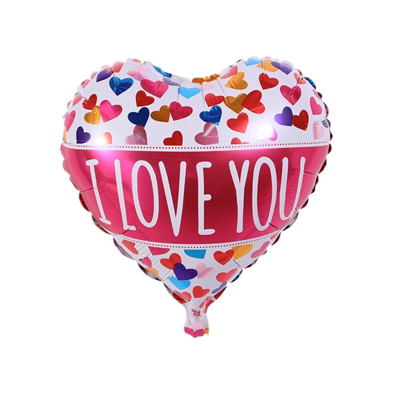 2PCS Love Heart Balloons Foil I Love You Ballons w... – Grandado