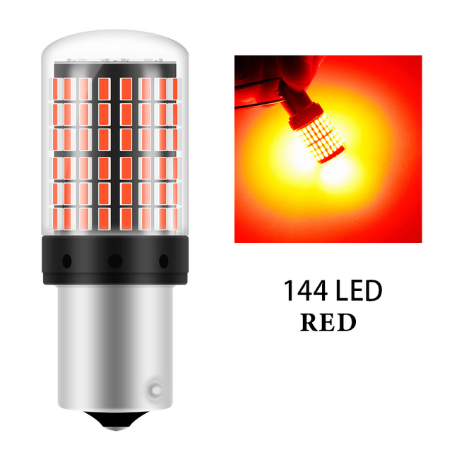 1PC P21w led py21w p21/5w LED BAU15 BA15S W21W T20 7440 7443 W21/5W 2835 54smd Light bulbs on cars Car Turn Signal Light: Cold White / 7443 W21/5W T20