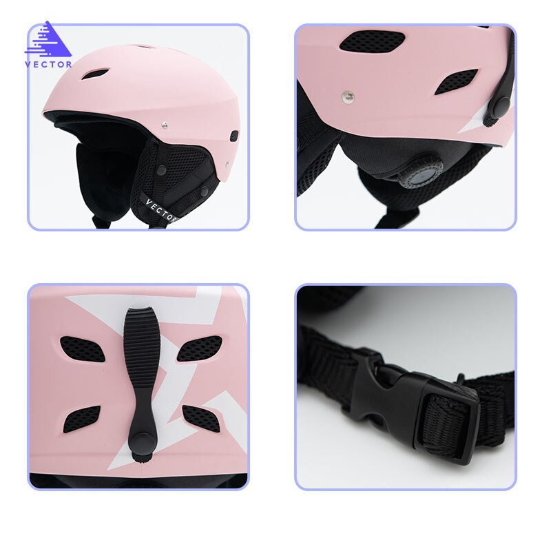 Mannen Vrouwen Ski Helm Skiën Sneeuw Veiligheid Skateboard Snowboard Helm Verstelbare Beschermende Outdoor Schaatsen Sport Helm M L Maat