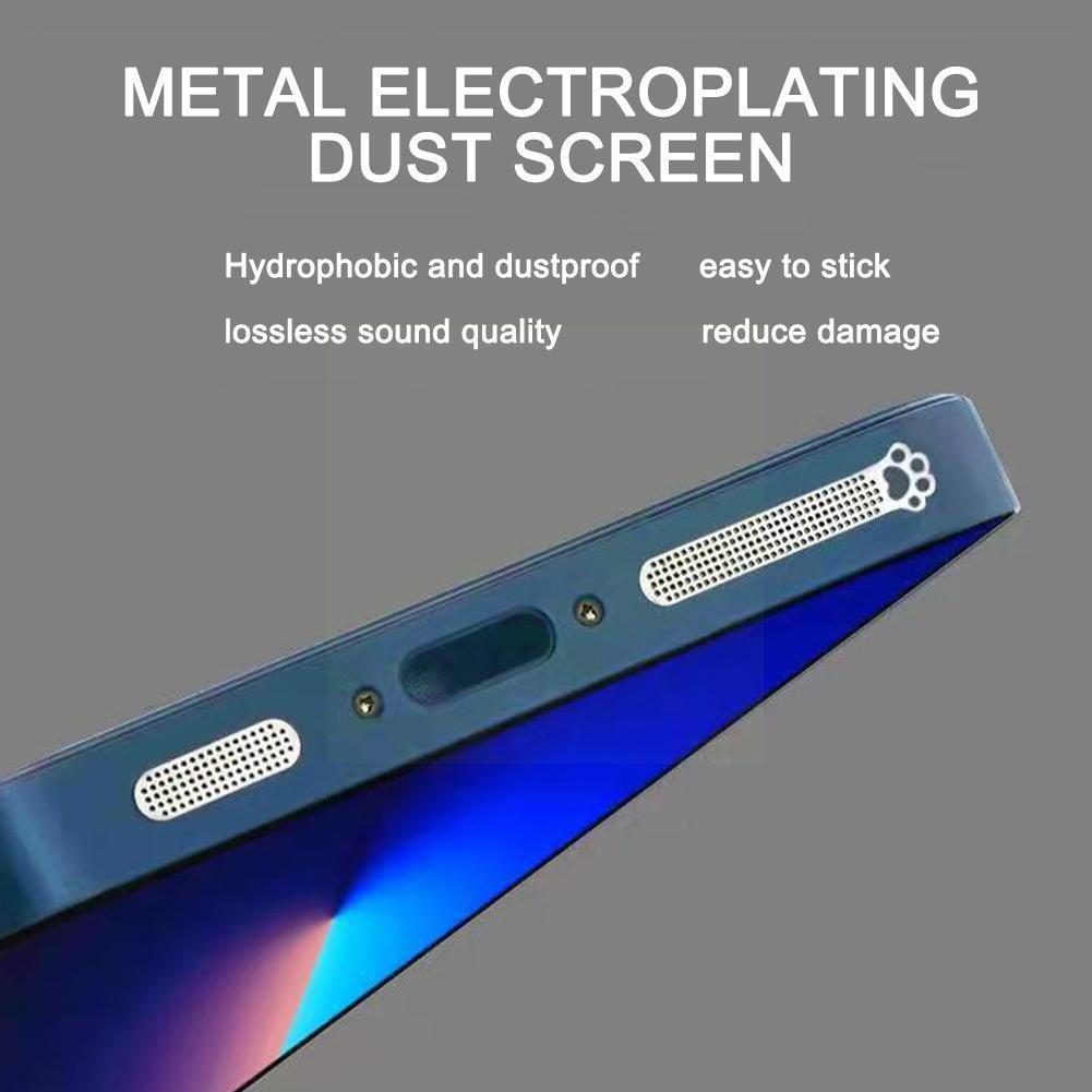 Speaker Mesh Anti Dust Dust Filter Phone Earpiece Metal Net Proof For 13 Pro 12 11 Series Dust Proof Stic O6q7