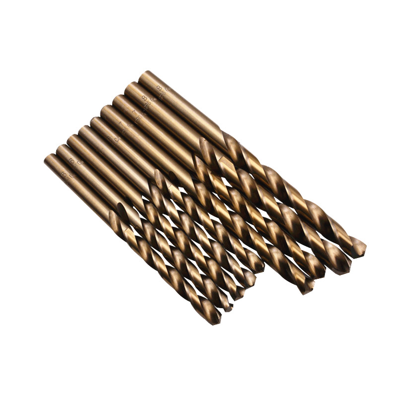74 pièces 1-8mm M35 HSS-CO foret hélicoïdal au Cobalt haute vitesse en acier foret à métal coupe-trou pour l'acier inoxydable