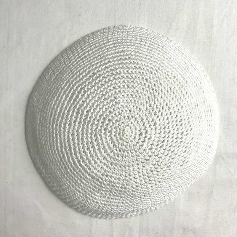 Judaica-gorro de Kippah de punto Judaica, sombrero de Kippah, Yarmulke, Yarmulka, 15cm, 5,9 pulgadas