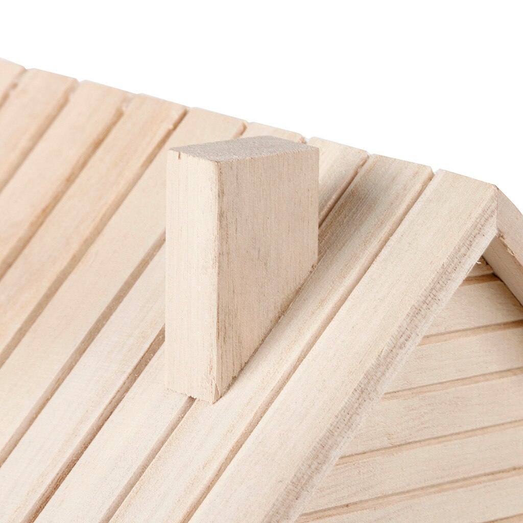 Wooden Bird House Nesting Box Hanging Bird Nests Home Garden Decoration Natural And Enjoy Bird Feeding And Nesting