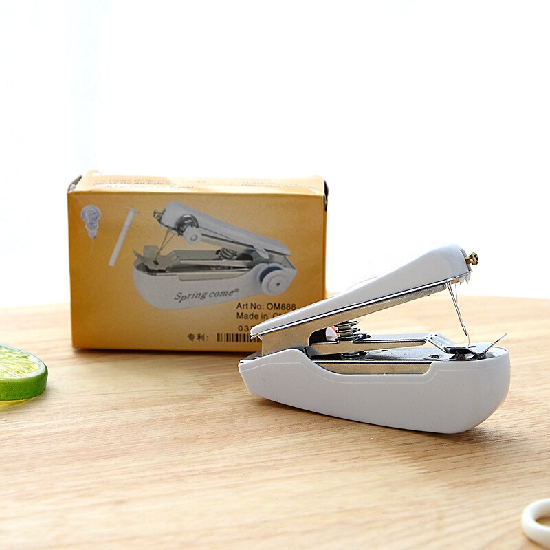 Portable mini hand sewing machine simple household multifunctional pocket hand sewing machine