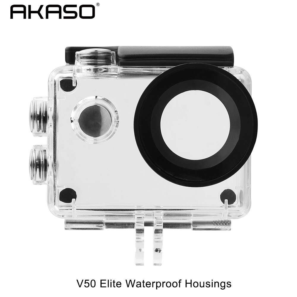 AkASO V50 Elite 4K Actie Camera Waterdichte Behuizingen voor AKASO V50 Elite Sport Cam Onderwater 30M Waterdichte Case goede