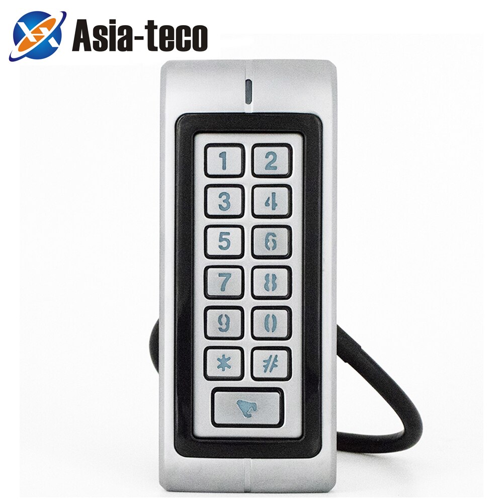 RT370 Metal Wiegand RFID Waterproof Access Control Keypad 1000 Users ID/IC Card Reader Door Access Control System
