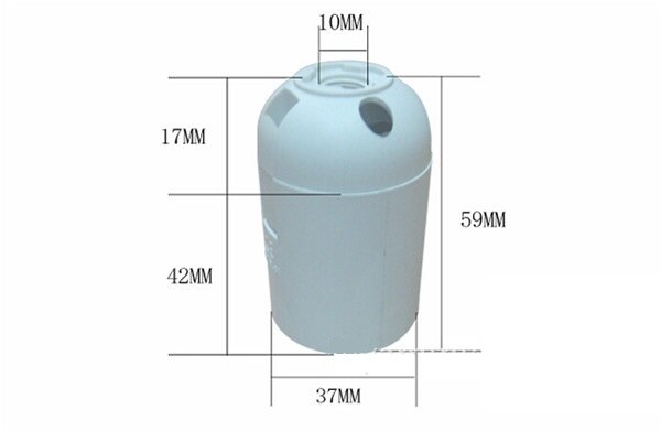 E27 base plastic Clip soort lamphouder E27 draad lamphouder E27 semi draad lamphouder volledige Draad e27 base Tentoonstelling holer