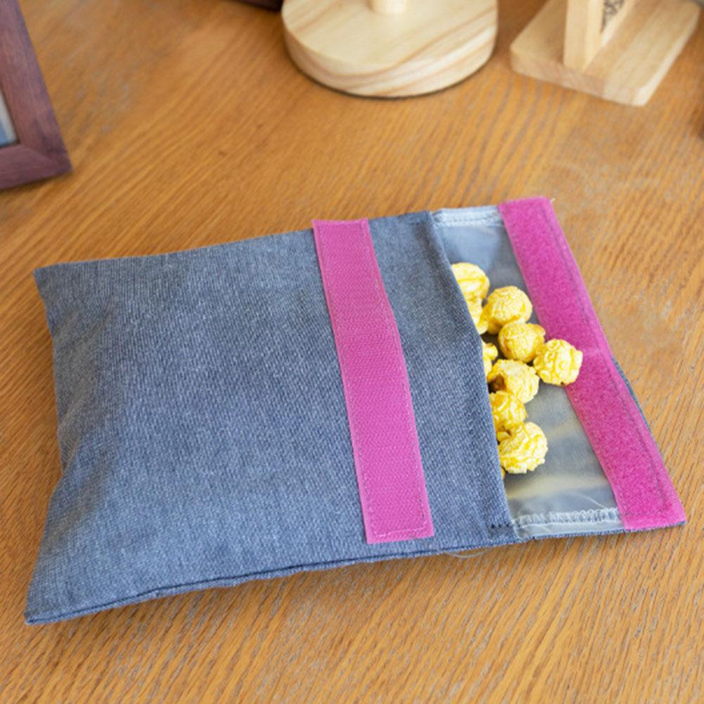 Sandwich Snack Bag Reusable Washable Lunch Bag Multifunctional Fruit Storage Pouch Container For Parent-child School Work Travel