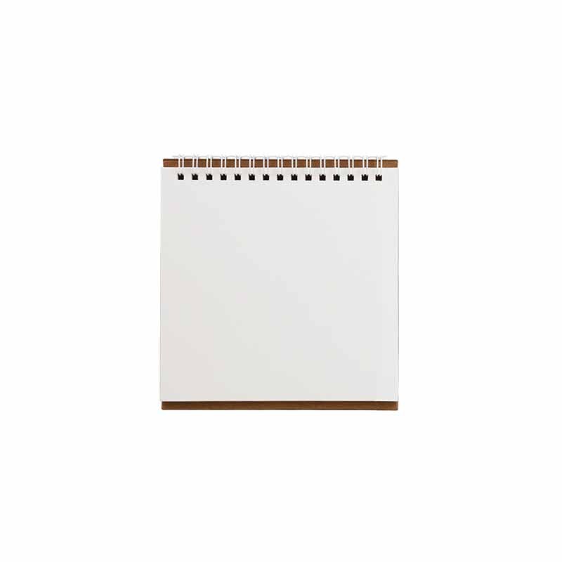 Coloffice Blank DIY Calendar Notepad Table Calendar Homemade Desktop Small Desk Ornaments Stationery 15 sheets,1PC: 10.5x14cm