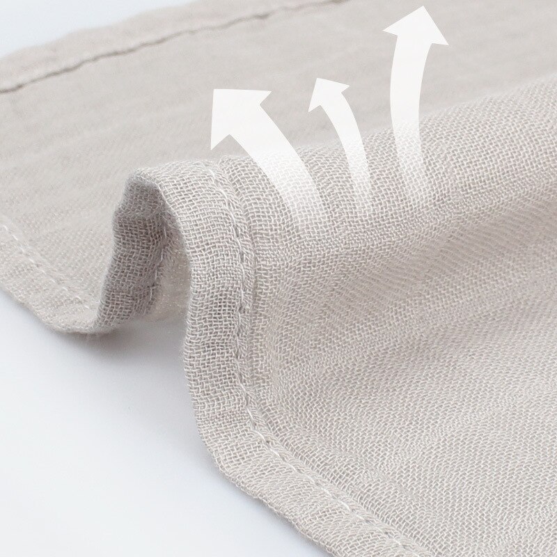 Xcqgh Mousseline Katoenen Baby Inbakeren Deken Bamboe Katoen Inbakeren Wrap Voeden Burp Doek Handdoek Sjaal Baby Spullen 60*60cm