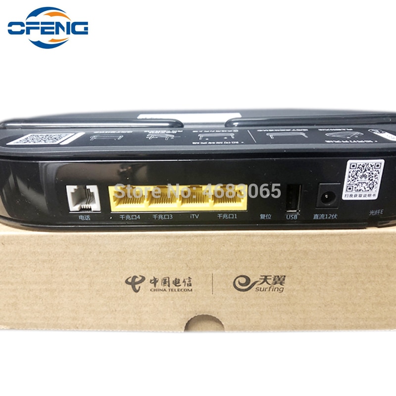 Huawei HS8145V EPON fiber optic modem 4GE+1POTS+1USB+2.4G/5G WIFI dual band EPON ont onu