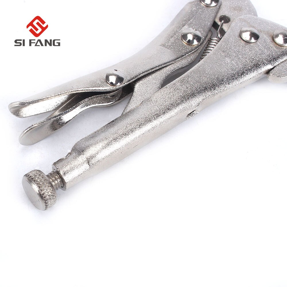 6 inch Alloy Steel C Clamp Pliers Round Locator Vise Grip Locking Welding Quick Pliers Pincers Tongs Forceps Wood Tenon