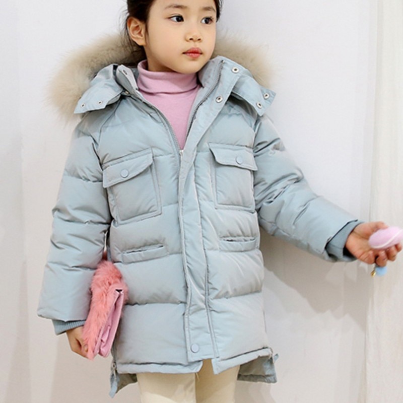 Girl Winter Jacket Thickness Winter Autumn Winter Coat For Kids Winterjassen Kinderen Winter Jacket 8GT029