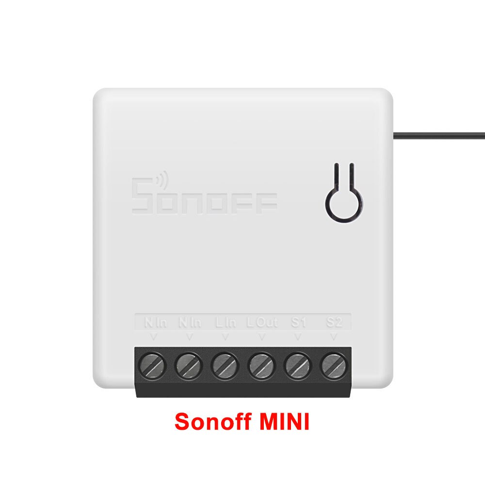 Itead Sonoff Mini DIY Clever schalten Kleine Körper Fernbedienung Wifi Schalter Unterstützt Eine Externe Schalter Arbeit Mit Alexa Google hause: Ursprünglich Titel