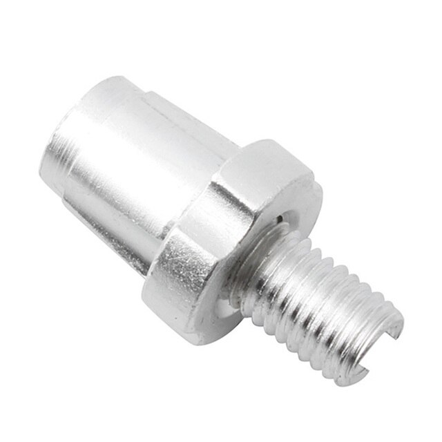 10pcs M7 Bicycle Brake Lever Screw Replacement Adjusting Barrel 7mm Mtb Road Bikes Cycling Alloy Lever Screw: Silver