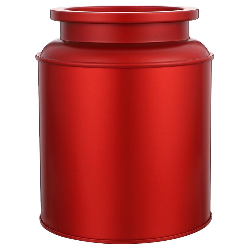 Tarro de hojalata para almacenamiento de té, recipiente grueso a prueba de humedad, de Metal, 1 unidad: Red
