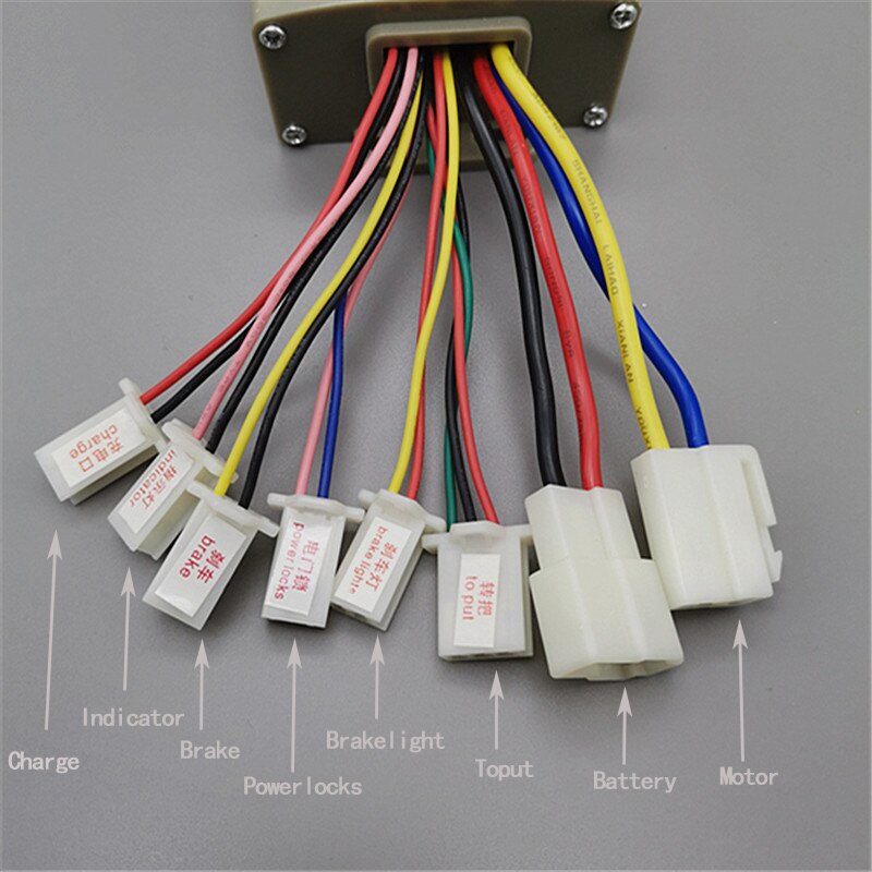 DC brush motor controller 24V / 36V / 48V / 1000W is applicable to engine parts of DIY Electric Bicycle scooter