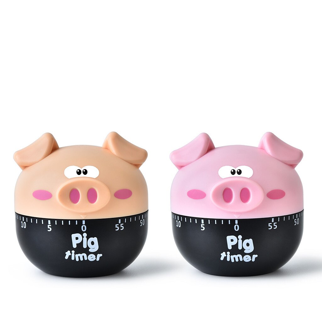 Kitchen Cooking Countdown 60 Mins Steel/Plastic Mechanical Timer Alarm