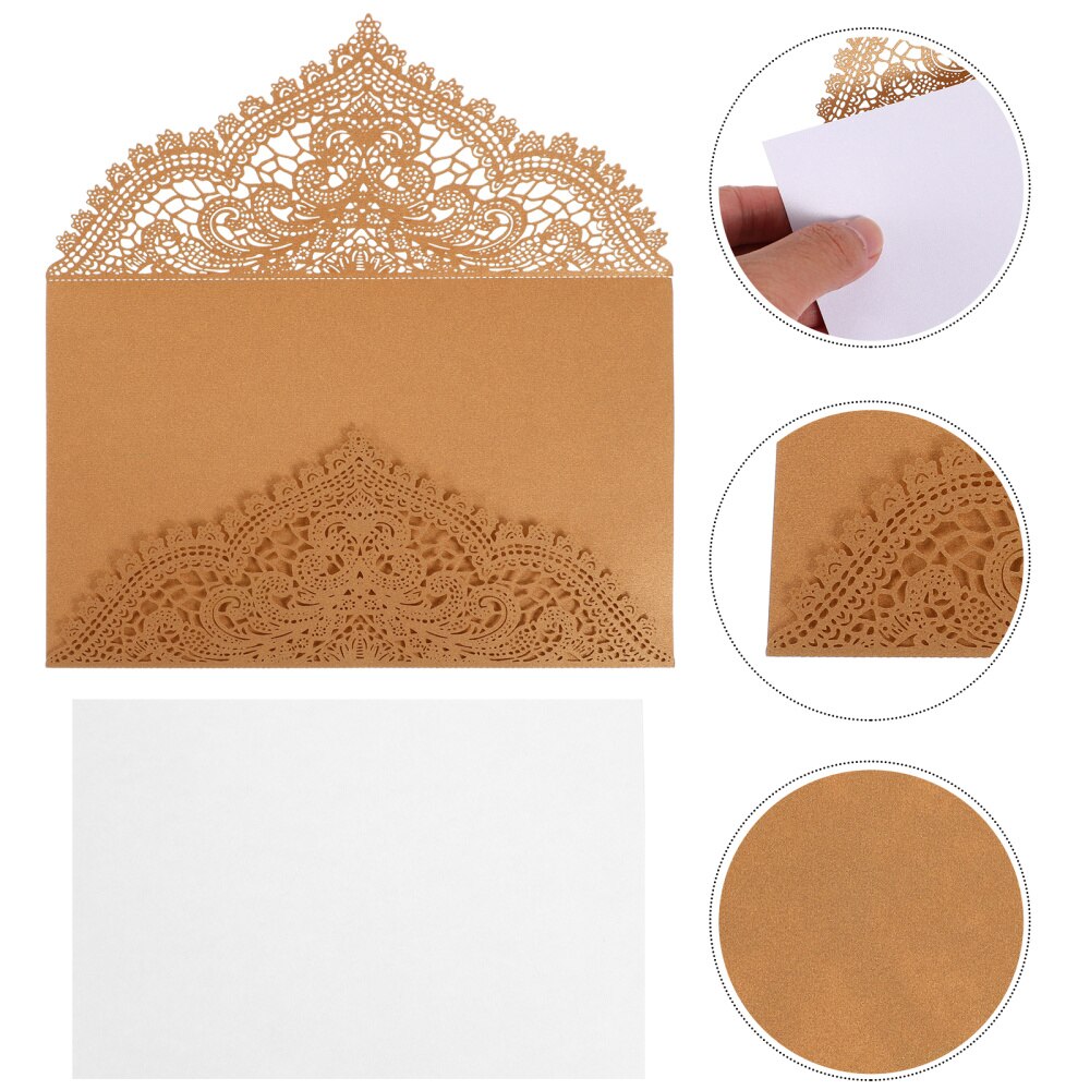 10pcs Wedding Invitations Birthday Party Lovely Paper Invitations Cards